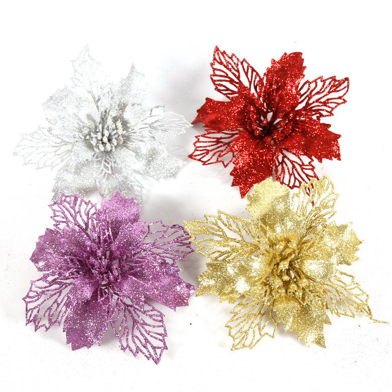 Christmas Flower Tree Decorations
