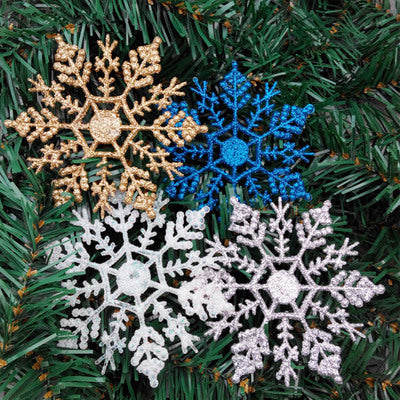 Acrylic Snowflake Tree Decorations