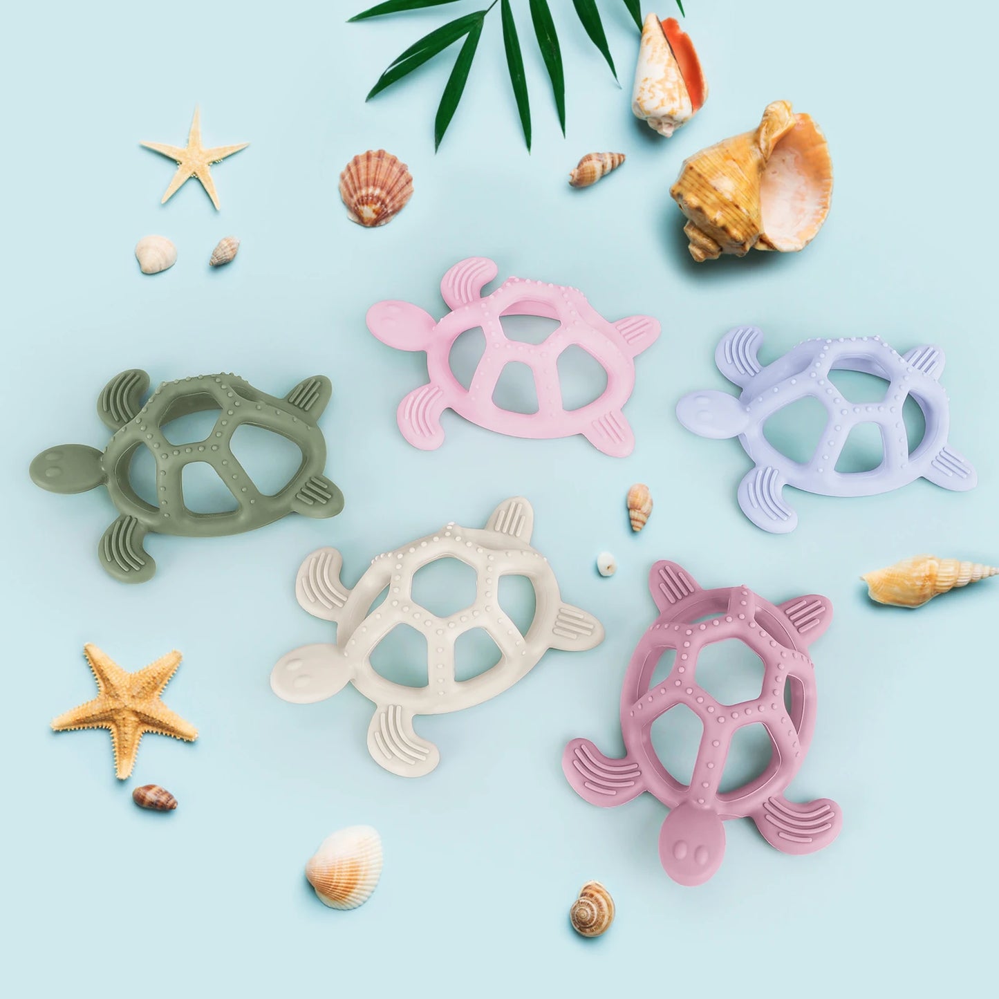 Silicone Turtle Teether