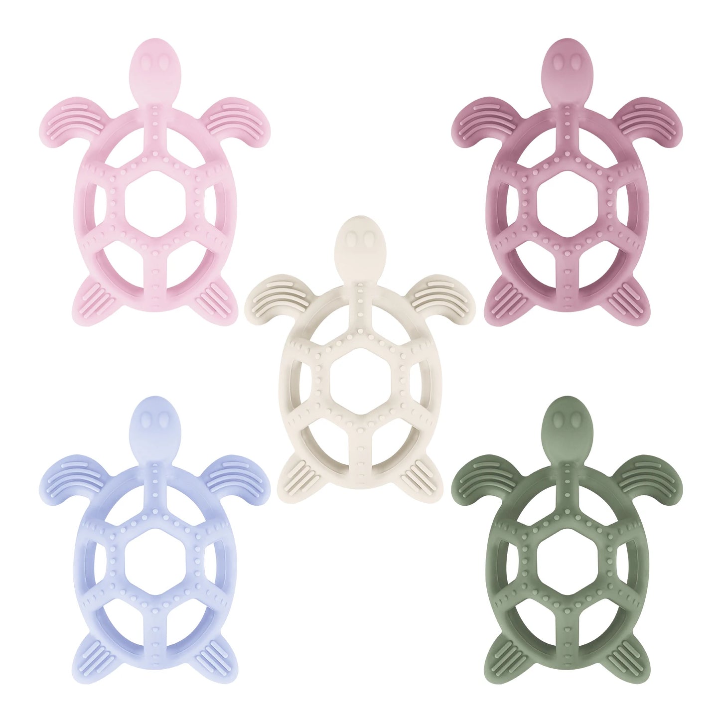 Silicone Turtle Teether
