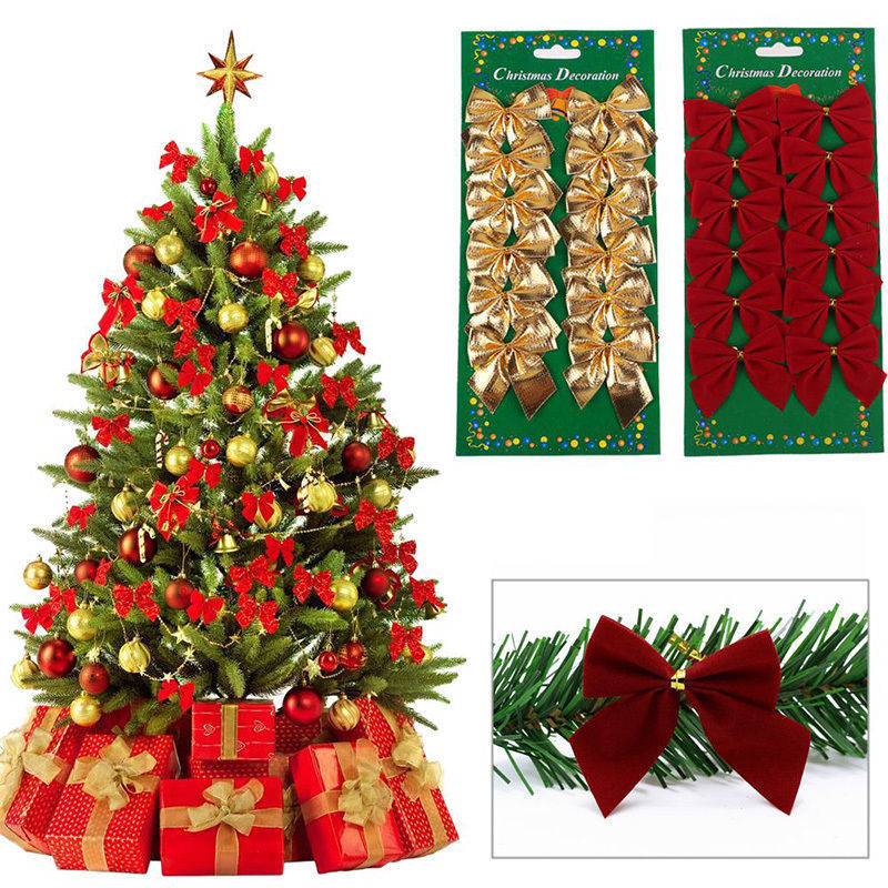 Mini Christmas Tree Bows